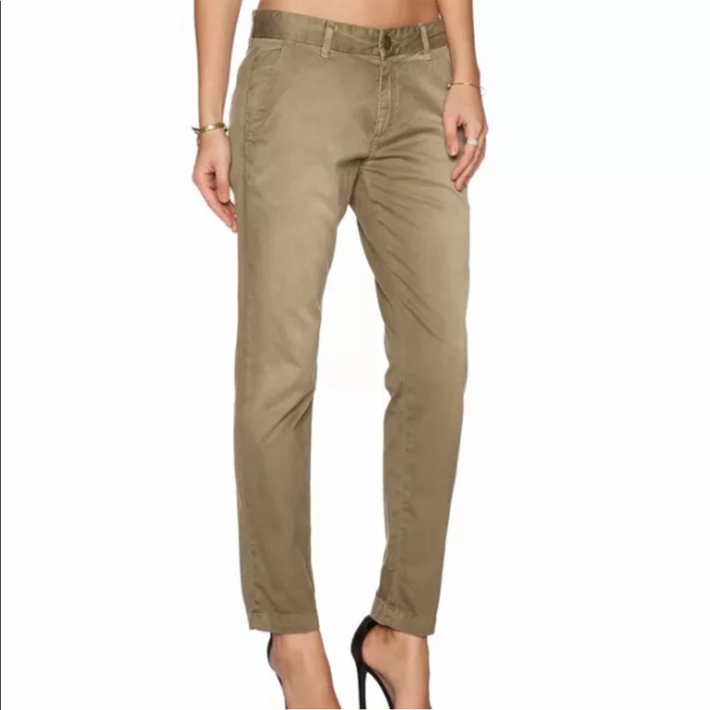 CURRENT/ELLIOTT The Buddy Trouser in Vintage Army